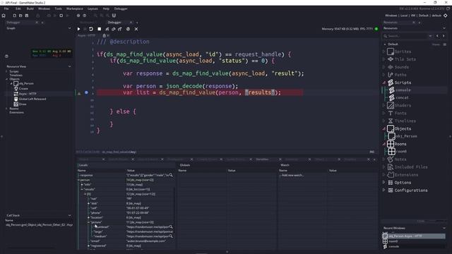 Parsing JSON Data in Gamemaker Studio 2 смотреть онлайн