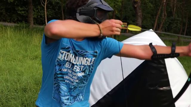 Знаменитые лучные бои в Ереване! Archery Wars Yerevan смотреть онлайн