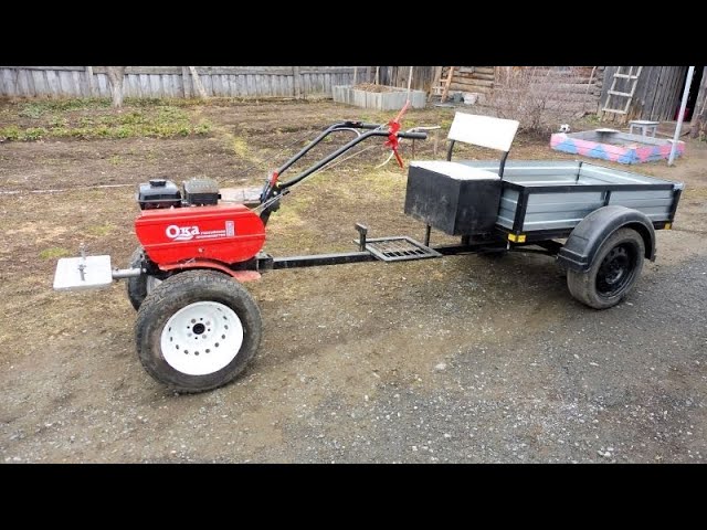 Установка колёс R-13 на мотоблок Ока. смотреть онлайн