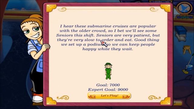 Diner Dash 3: Flo on the Go Playthrough - Story Mode Levels 3.1-3.2 part 9 смотреть онлайн