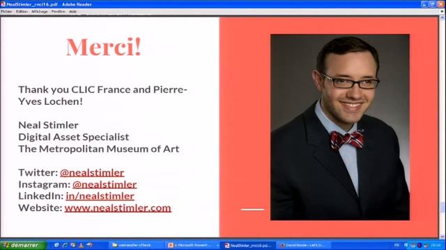 RNCI 16: Point de vue sur le thème «Réseaux sociaux et collections » смотреть онлайн