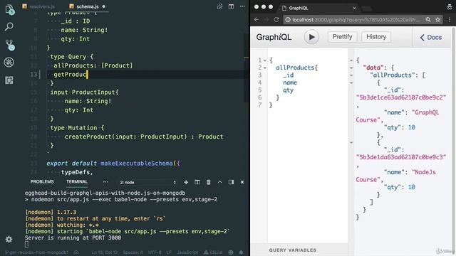 LESSON 19 - Get Records From MongoDB Using GraphQL Query смотреть онлайн