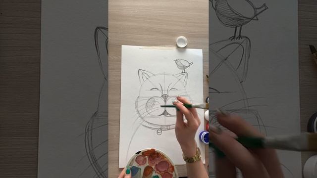 Кот гуашь смотреть онлайн