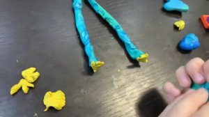 Как слепить Хаги Ваги из пластилина