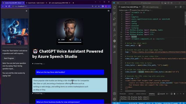 ChatGPT Turbo 3.5 Voice BOT with Azure Speech Studio - Code included - Check it out! смотреть онлайн
