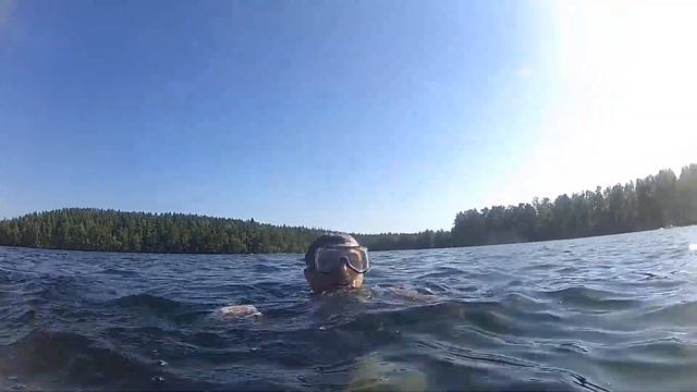 Озеро Белянское, нырялки смотреть онлайн
