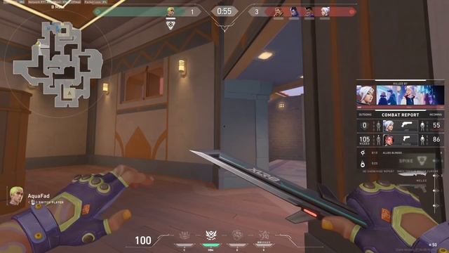 Valorant- New Sunset Map Swiftplay 16 Kills Phoenix Full Gameplay! (No Commentary) смотреть онлайн