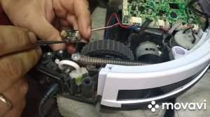 Ремонт PVCR-0726W не включается, потрескивает.