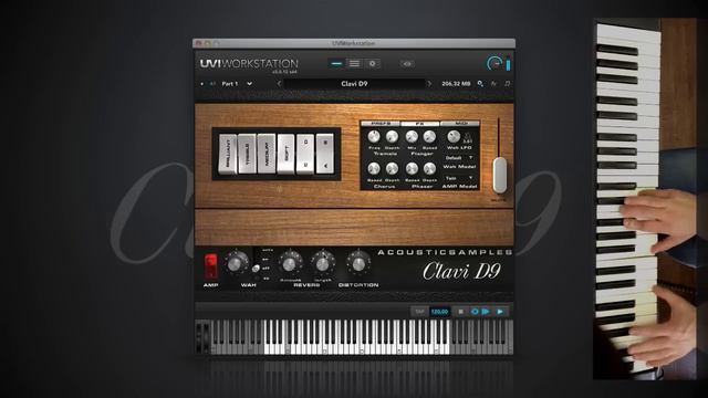 Clavi D9 by Acousticsamples Demo video смотреть онлайн