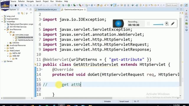 Sharing data between Servlet/JSP | Rajesh K. Rai | SISTec Gandhi Nagar смотреть онлайн