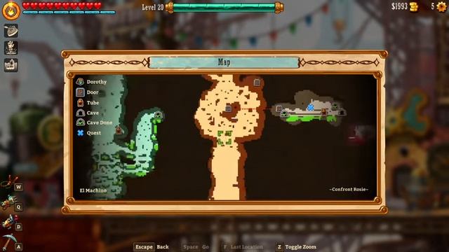 SteamWorld Dig 2 три секретных персонажа