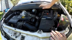 Замена топливного фильтра Opel Zafira A 2.2 DTI OPC