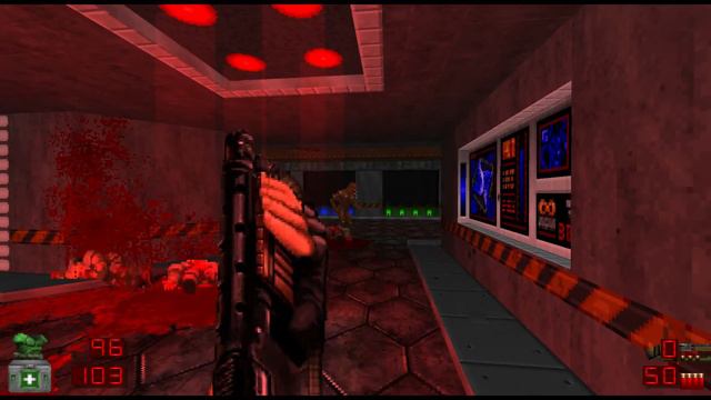 Brutal Doom - Прохождение часть # 1