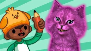 ВЕСЕЛИМСЯ с ДРУЗЬЯМИ ИГРА для ДЕТЕЙ говорящий КОТЕНОК АБИ играет ДЕТСКИЙ ЛЕТСПЛЕЙ #55