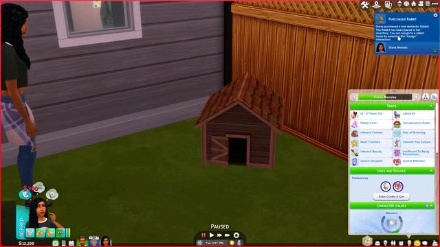SIMS CAN HAVE PET RABBITS + ANIMAL PREFRENCES ?? || Mini Mod Review смотреть онлайн