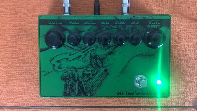 Dunwich Amps DA120 Overdrive Demo - Boosted Matamp GT120 Tone in a Box смотреть онлайн