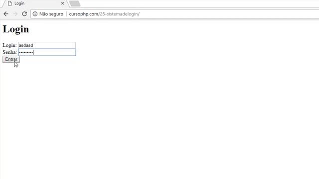 Curso de PHP 7 - Aula 40 - Sistema de Login (PHP Procedural) #1 смотреть онлайн