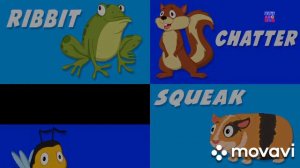 Звук животные | учим звук животных| детские рифмы| детская песня | 1 час без остановки