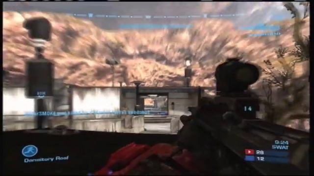 Halo Reach Multiplayer Tips and Tricks Gameplay Commentary SWAT Powerhouse смотреть онлайн