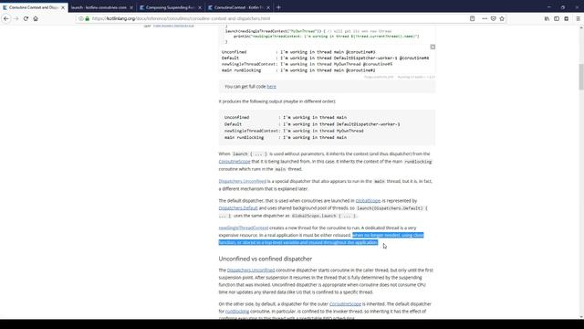 Learning Kotlin Live Episode 54: Coroutine context and dispatchers I смотреть онлайн