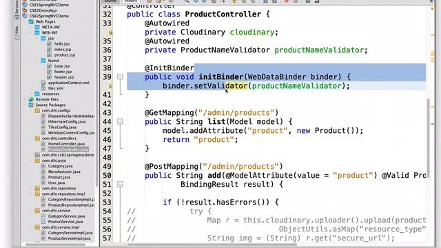 SpringMVC - Giới thiệu Spring Validation смотреть онлайн
