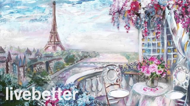 Cafe París Romántico: Música Francesa Instrumental Romántica Relajante Tradicional Con Acordeon