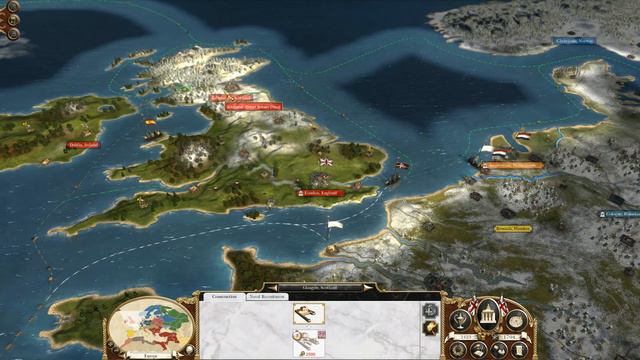 COMBATE NAVAL E TERRESTRE - Empire Total War Inglaterra #02 [Gameplay Português PT-BR] смотреть онлайн