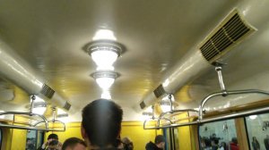 выставка ретро вагонов метро на ст. Партизанская.16 мая 2015 год