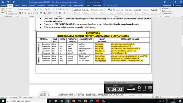 Interrogative present perfect Affirmative and negative short answers смотреть онлайн