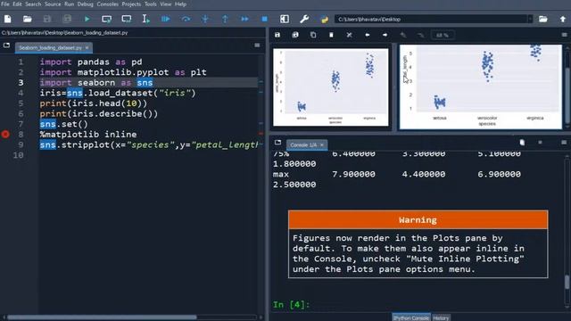 75. Seaborn Loading Dataset in Python with Code || PyData Stack, Pandas, Matplotlib, Strip plot смотреть онлайн