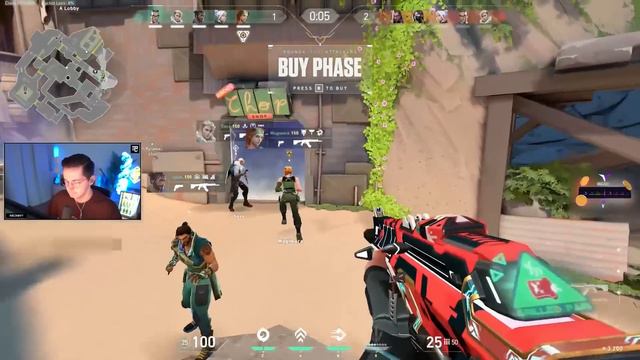 RECRENT ПОПАЛСЯ С ЧИТЕРОМ В КОМАНДЕ | RECRENT ИГРАЕТ В ВАЛОРАНТ