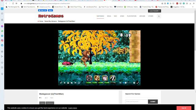 Play Game Boy Advance Madagascar UTrashMan Online in your browser RetroGames cc Opera 2022 07 0 смотреть онлайн