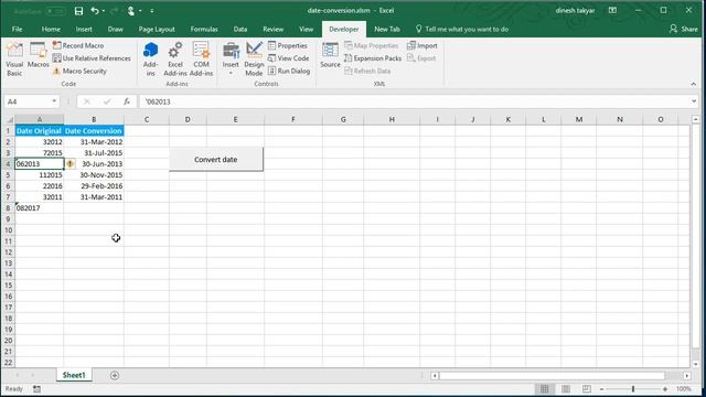 Convert Date Formats смотреть онлайн
