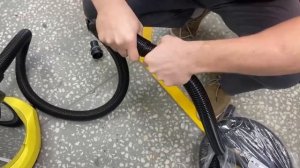 Как удлинить шланг Karcher WD3P (соединяем шланги Керхер и Русский Мастер)