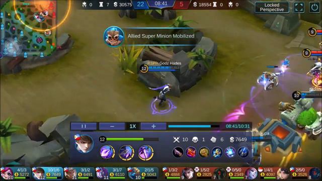 Mobile Legends : Chou Montage/Highlights #21 (with some gusion) - Godz Hades смотреть онлайн