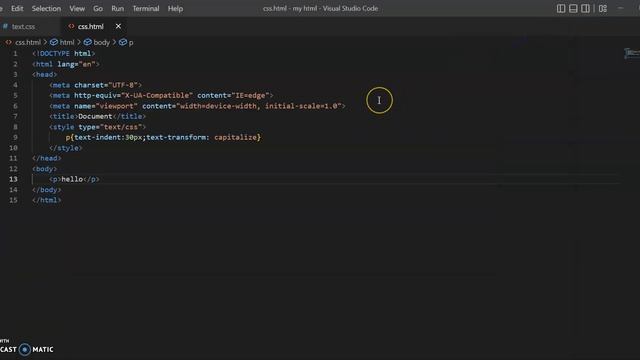 Learn CSS! THE BASICS. (text-transform) смотреть онлайн