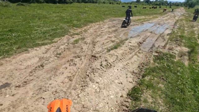 Цуревские озёра на мотоциклах. Пробное видео на новой камере) GO Pro 10 смотреть онлайн