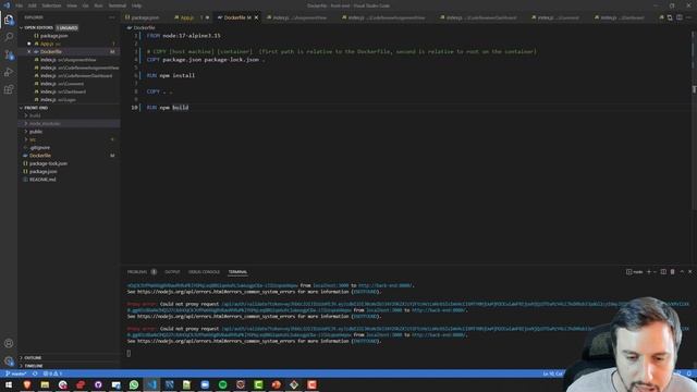 Deploying a React Spring Boot App with Docker Part I смотреть онлайн
