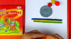 Как лепить ТОРТ - урок видео лепка из пластилина