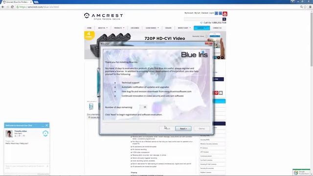 Adding Amcrest IP Cameras to Blue Iris смотреть онлайн