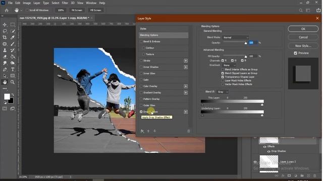 How to make turn paper effect on image in photoshop cc 2020 / tutorial смотреть онлайн