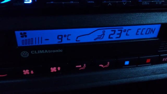 Golf IV 1.6 SR 74 KW (101 KM) AKL Odpalanie/Launch/Cold Start -9°C 3 Days Off