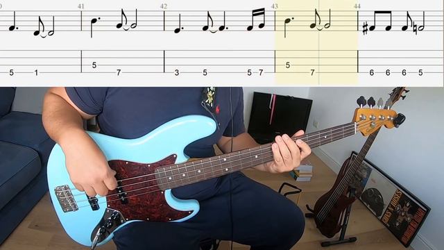 Alanis Morissette - Head Over Feet - Bass Cover + Tabs смотреть онлайн