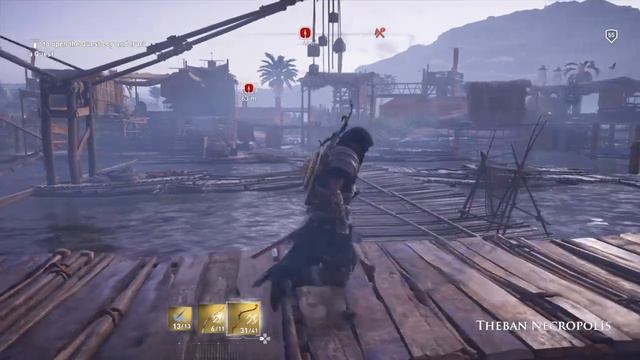 Assassin‘s Creed Origins / Fire Spear, Warrior Bow Combat & Stealth Kills смотреть онлайн