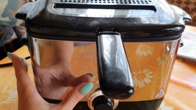 Фритюрница Tefal Minifryer FF220015 - картошка фри дома/Мой честный обзор и отзыв на фритюрницу смотреть онлайн