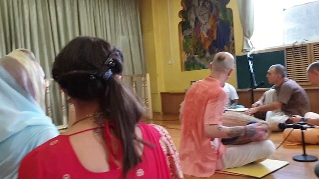 Киртан на Дне Явления Господа Чайтаньи. 21.03.2019.Минск(2)