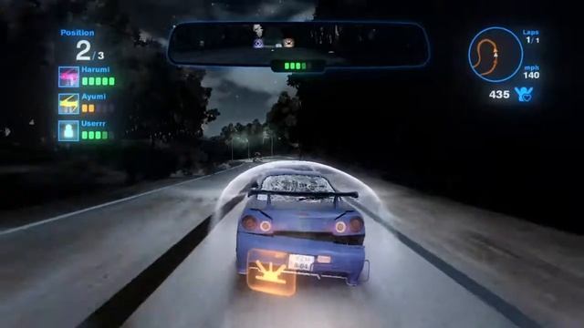 Blur 2010 Gameplay - One on One Harumi & Ayumi (Nissan Skyline Nismo Z tune) смотреть онлайн