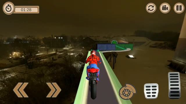 Tricky Bike Race Super Hero Game ( by 9logic games) - Android Gameplay #1 смотреть онлайн