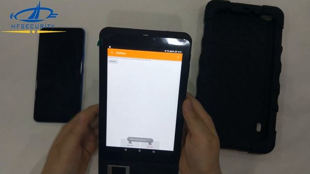 HFSecurity FP07 Fingerprint Handheld Terminal смотреть онлайн