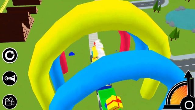 3D Toy Train- Free Kids Train Game смотреть онлайн